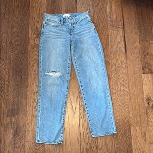 Madewell, Low-Rise Baggy Straight, Sz 23